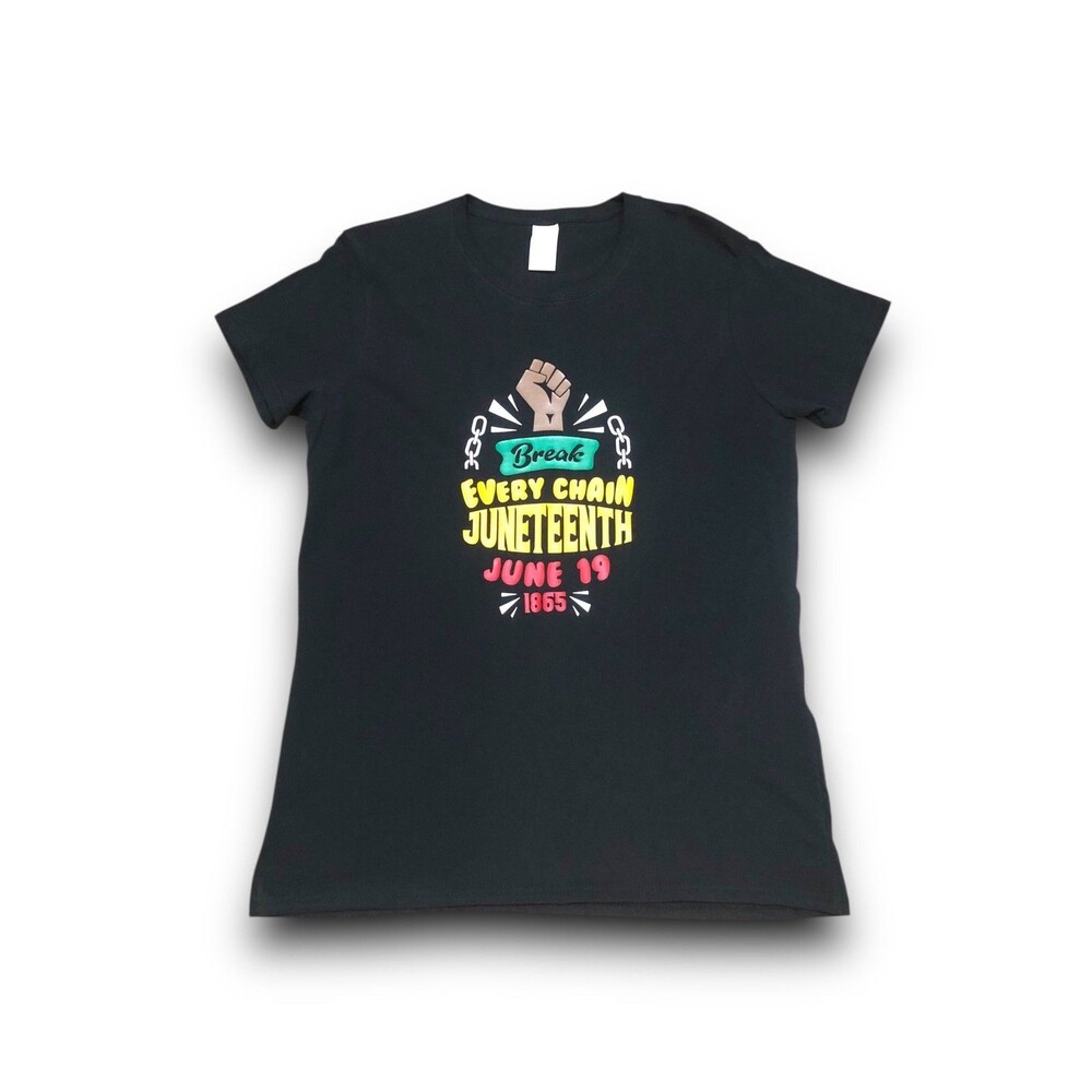 Men's "Break Every Chain Juneteenth" Graphic T-Shirt - Large